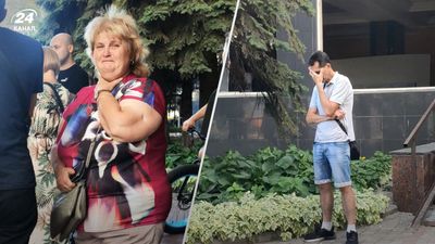 Возле ТЦ в Кременчуге люди в слезах ищут своих близких: эмоциональные кадры с места трагедии